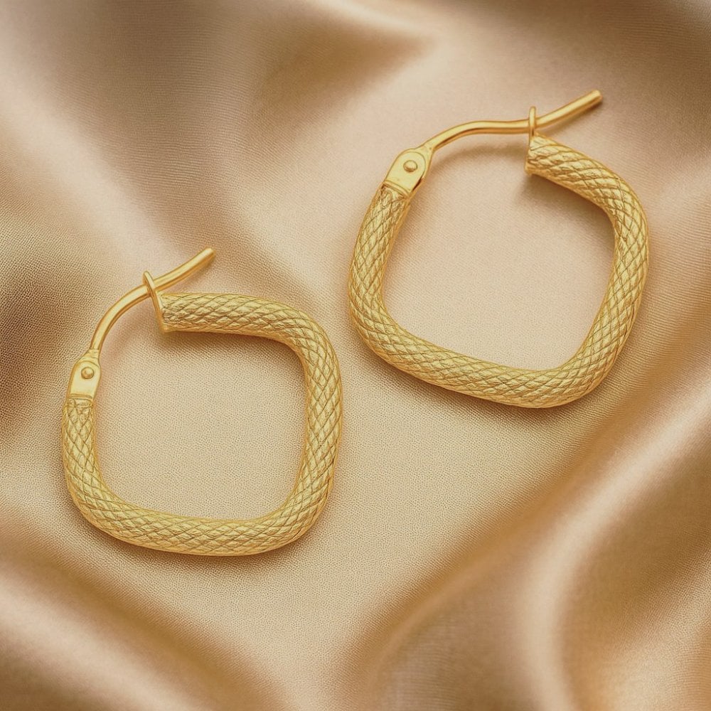 Textured Square Small - detail view | Prime Jewellery