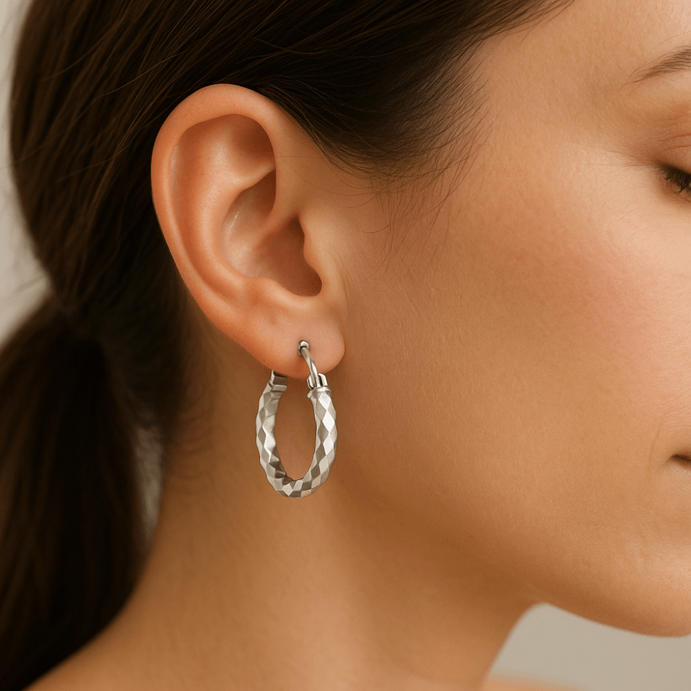 Diamond-Cut Faceted Mini - detail view | Prime Jewellery