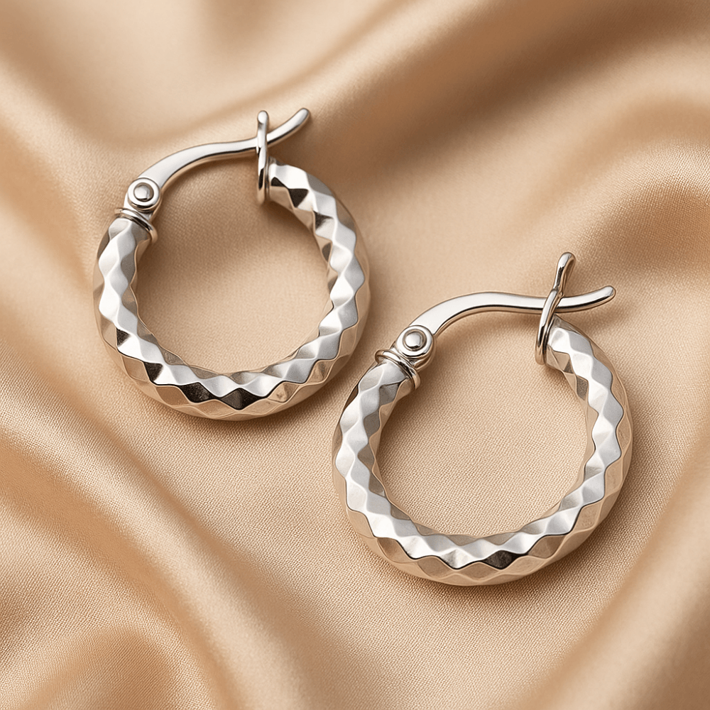 Diamond-Cut Faceted Mini - detail view | Prime Jewellery