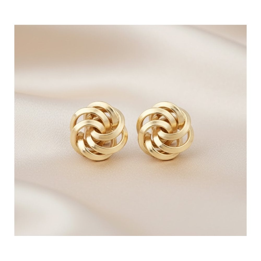 Love Knot Stud - detail view | Prime Jewellery