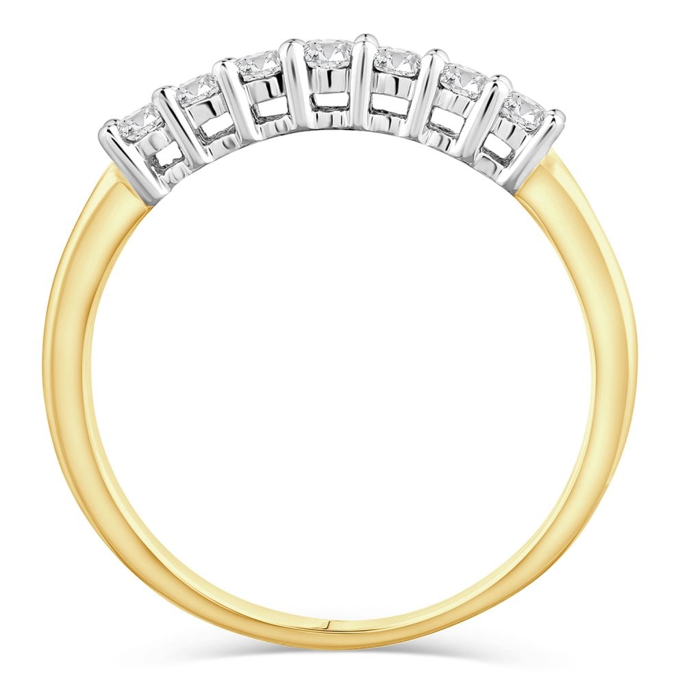 Diamond 7 Stone - detail view | Prime Jewellery