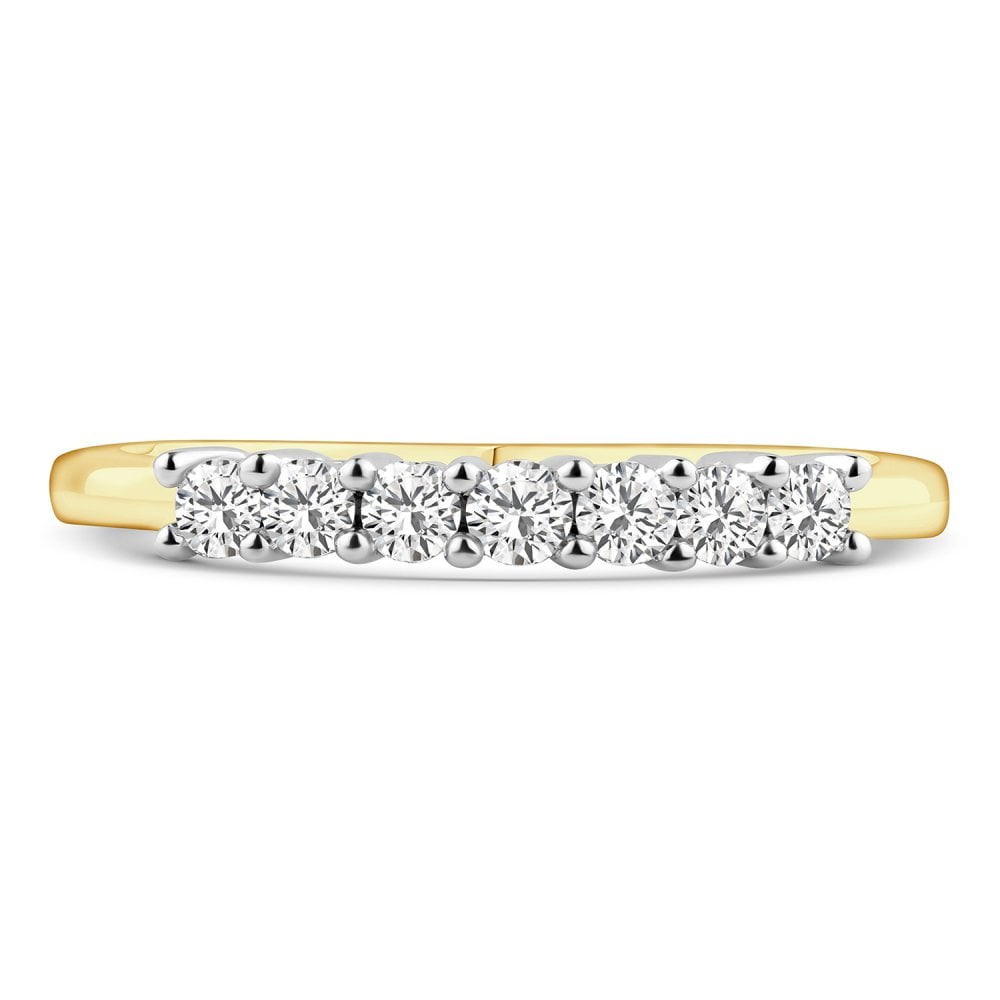 Diamond 7 Stone - detail view | Prime Jewellery