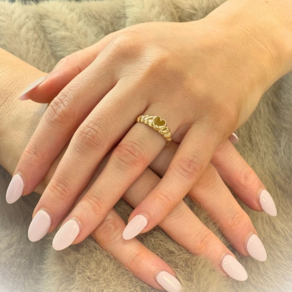 9ct Yellow Gold Dome Ring