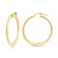 Hoop Earrings 9ct Yellow Gold | Prime Jewellery