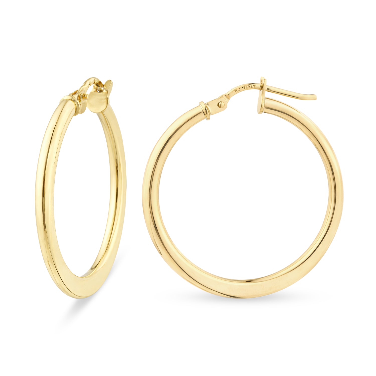 Hoop Earrings 9ct Yellow Gold | Prime Jewellery