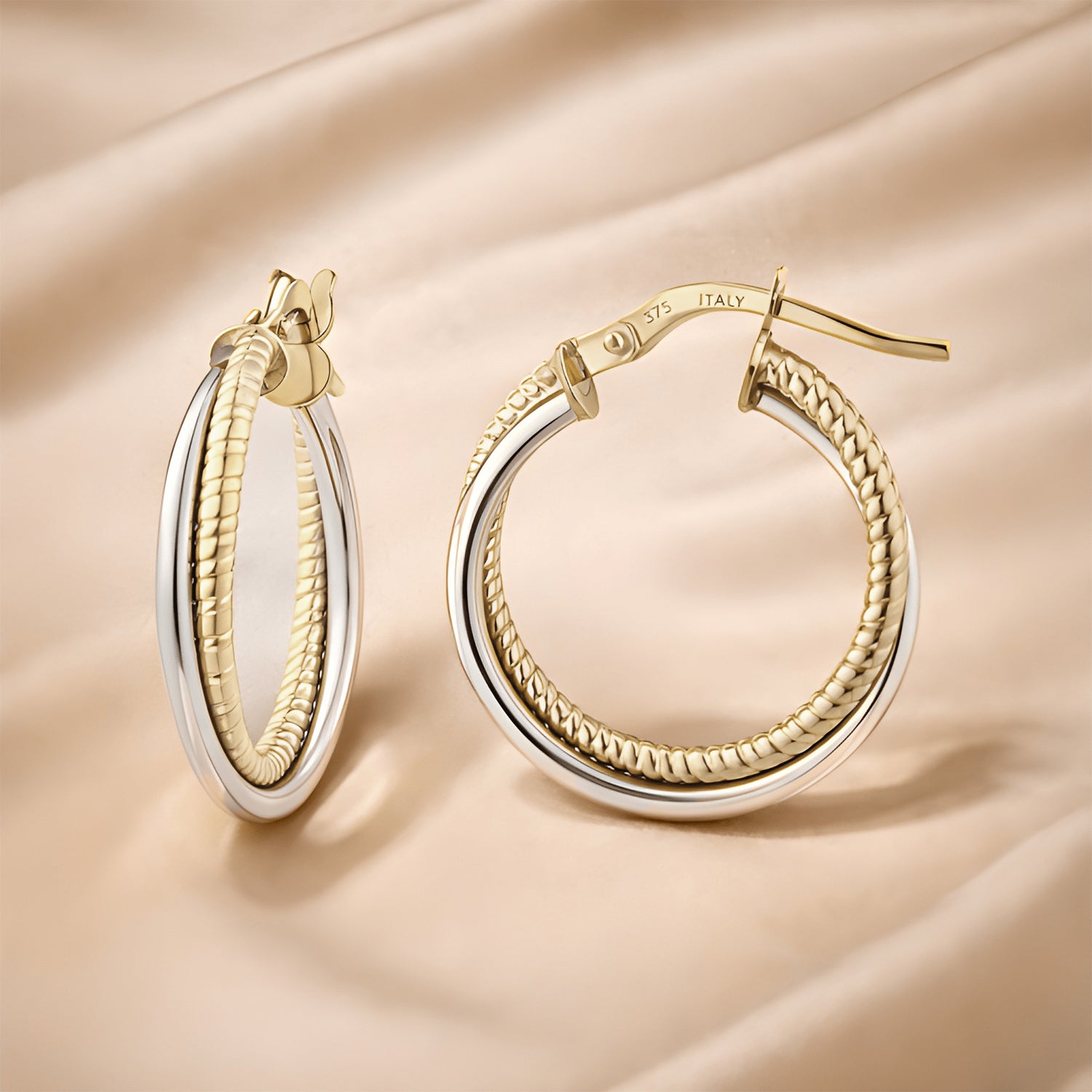 Hoop Earrings - detail view | Prime Jewellery
