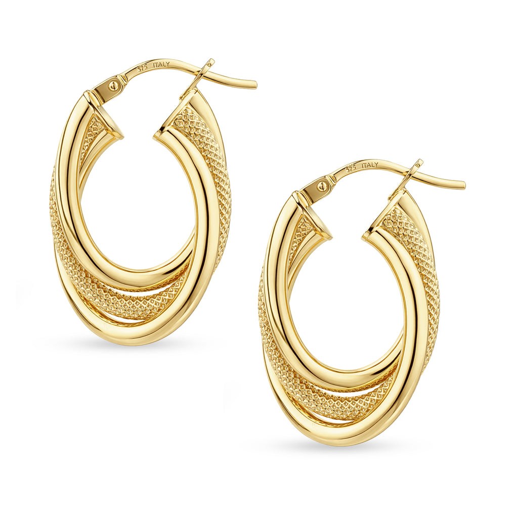 Hoop Earrings - detail view | Prime Jewellery