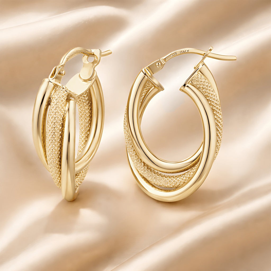 Hoop Earrings - detail view | Prime Jewellery