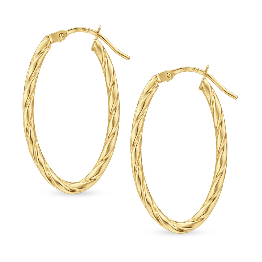 Hoop Earrings - detail view | Prime Jewellery