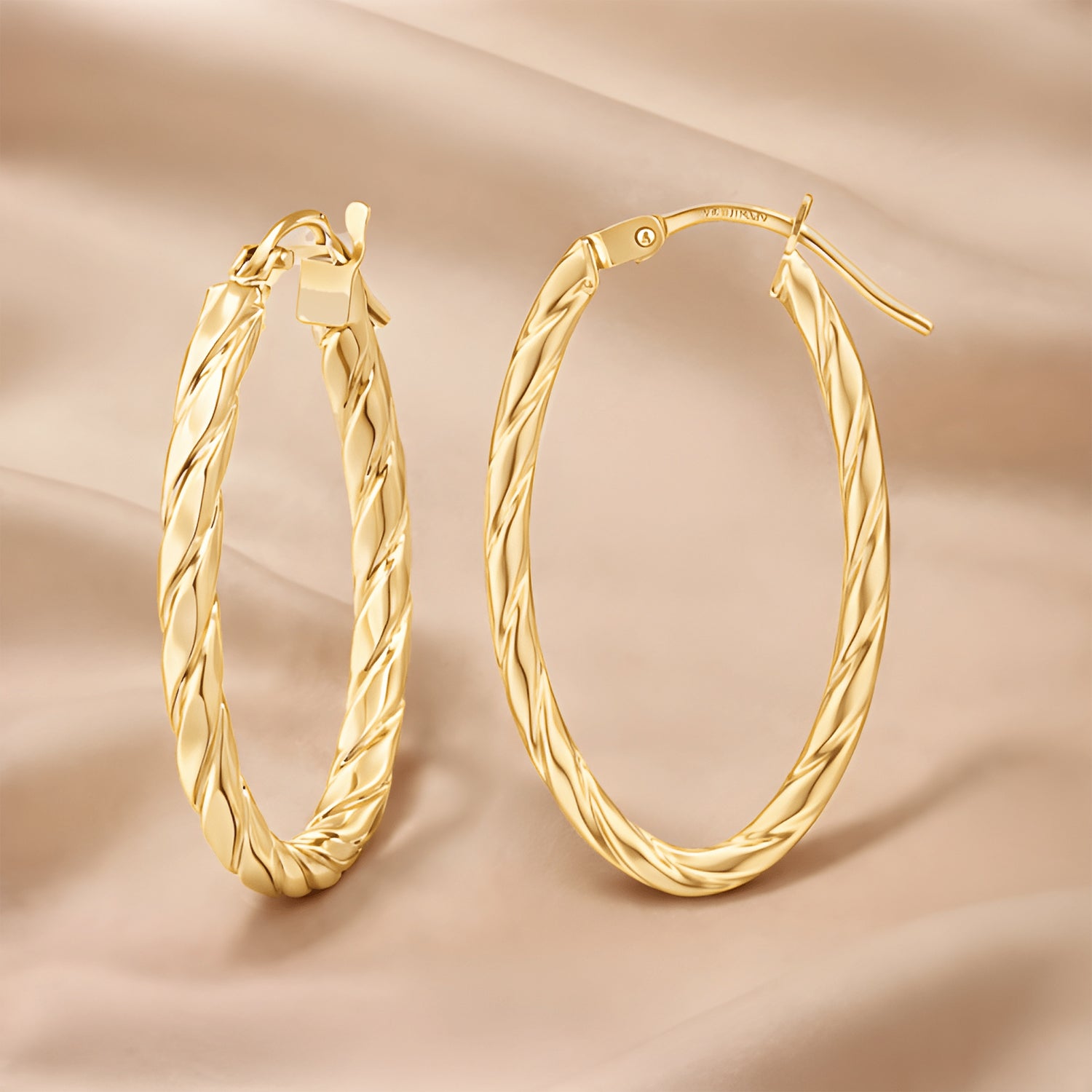 Hoop Earrings - detail view | Prime Jewellery