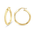 Hoop Earrings 9ct Yellow Gold | Prime Jewellery