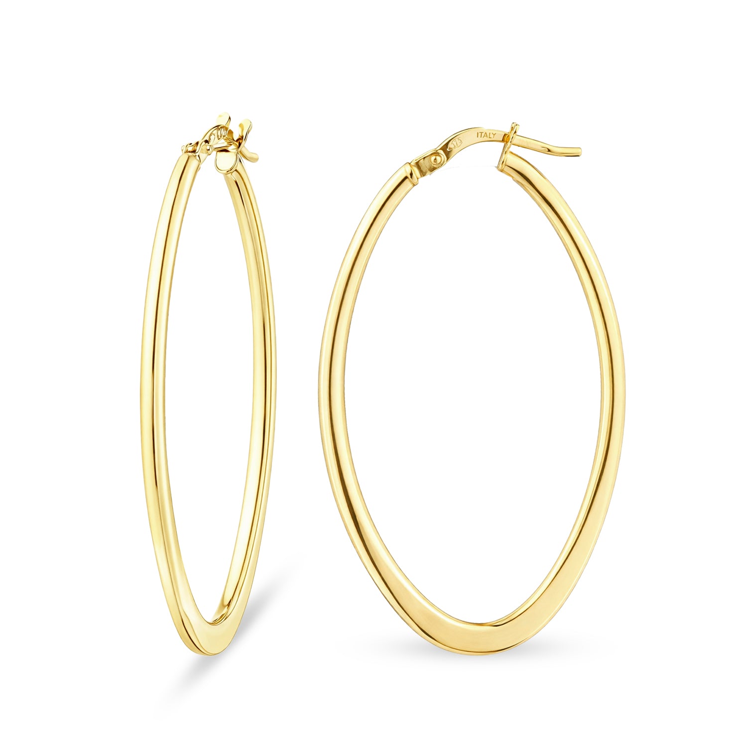 Hoop Earrings 9ct Yellow Gold | Prime Jewellery