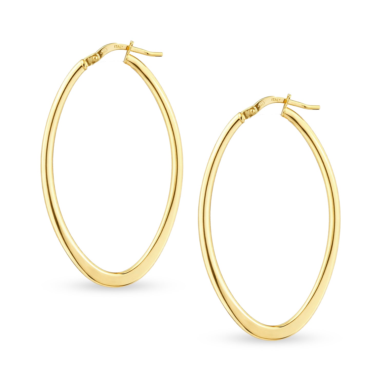 Hoop Earrings - detail view | Prime Jewellery