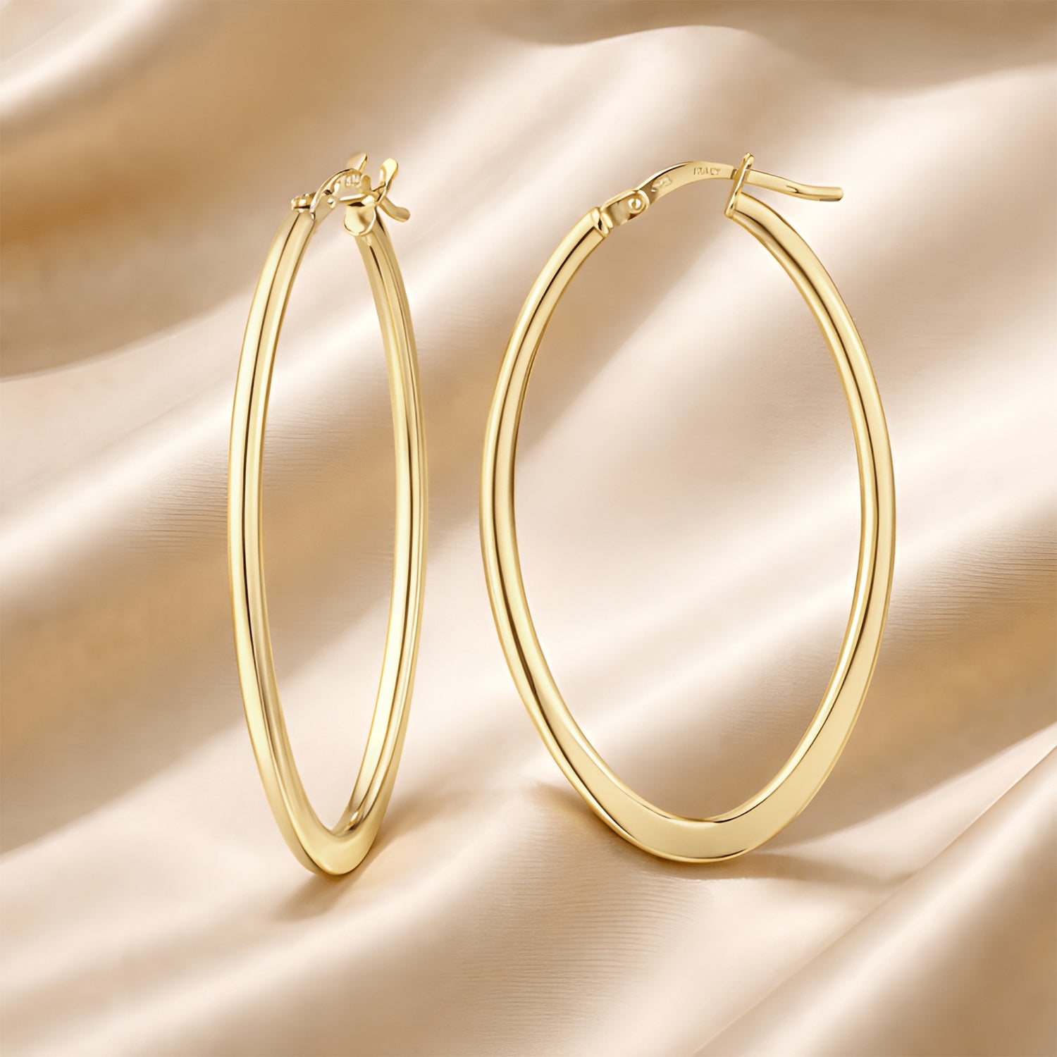 Hoop Earrings - detail view | Prime Jewellery