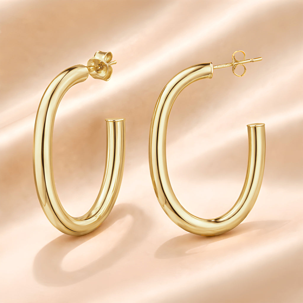Hoop Earrings - detail view | Prime Jewellery