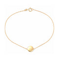 9ct Yellow Gold 7.5 Inch Circle Bracelet