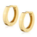 9ct Yellow Gold Huggy Earrings