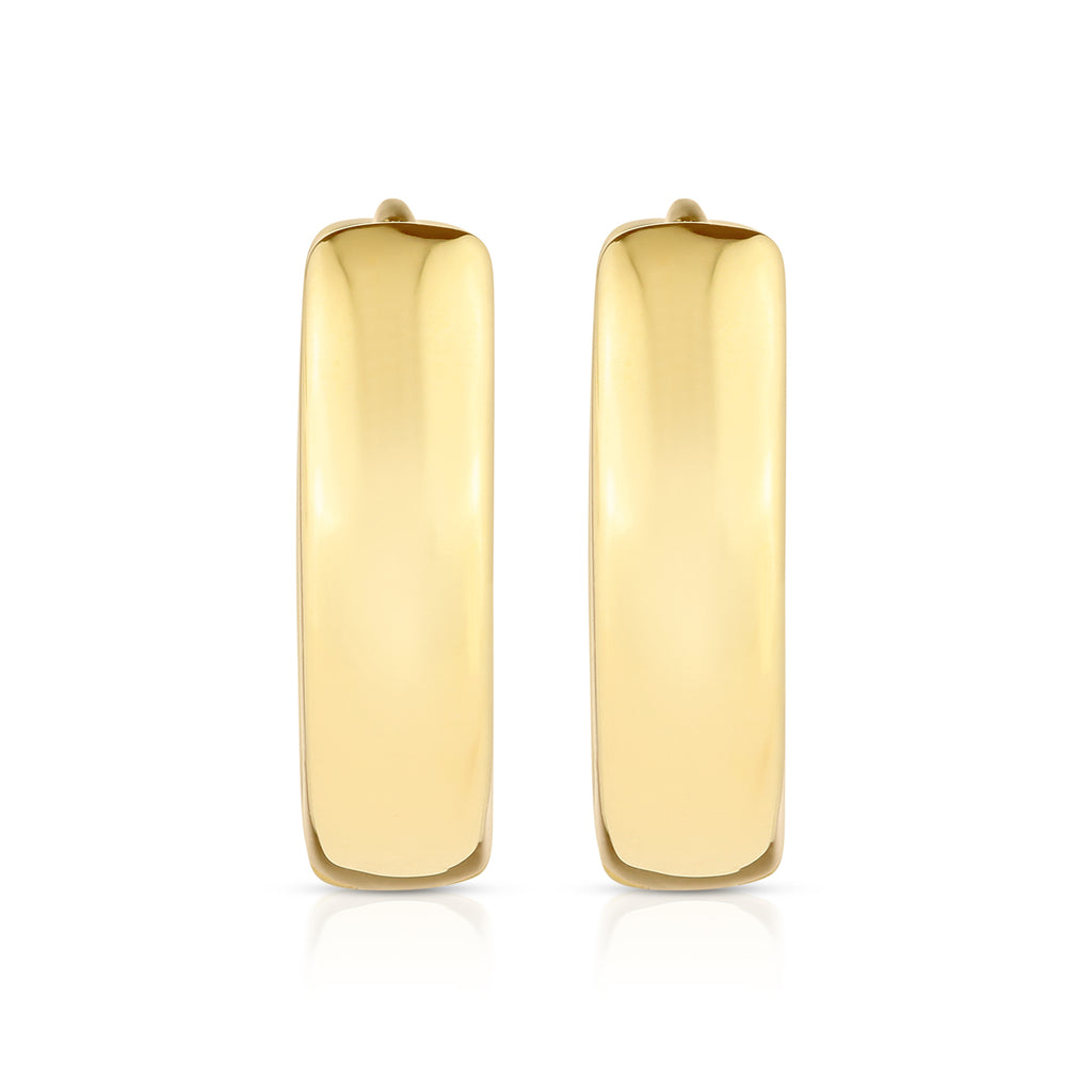 9ct Yellow Gold Huggie Earrings