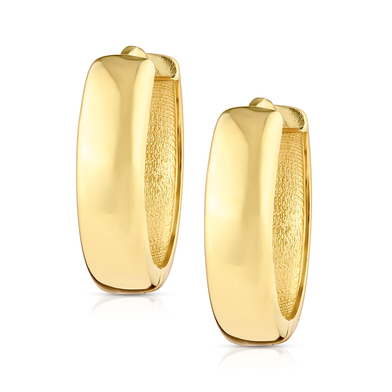 9ct Yellow Gold Huggie Earrings