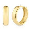 9ct Yellow Gold Huggie Earrings