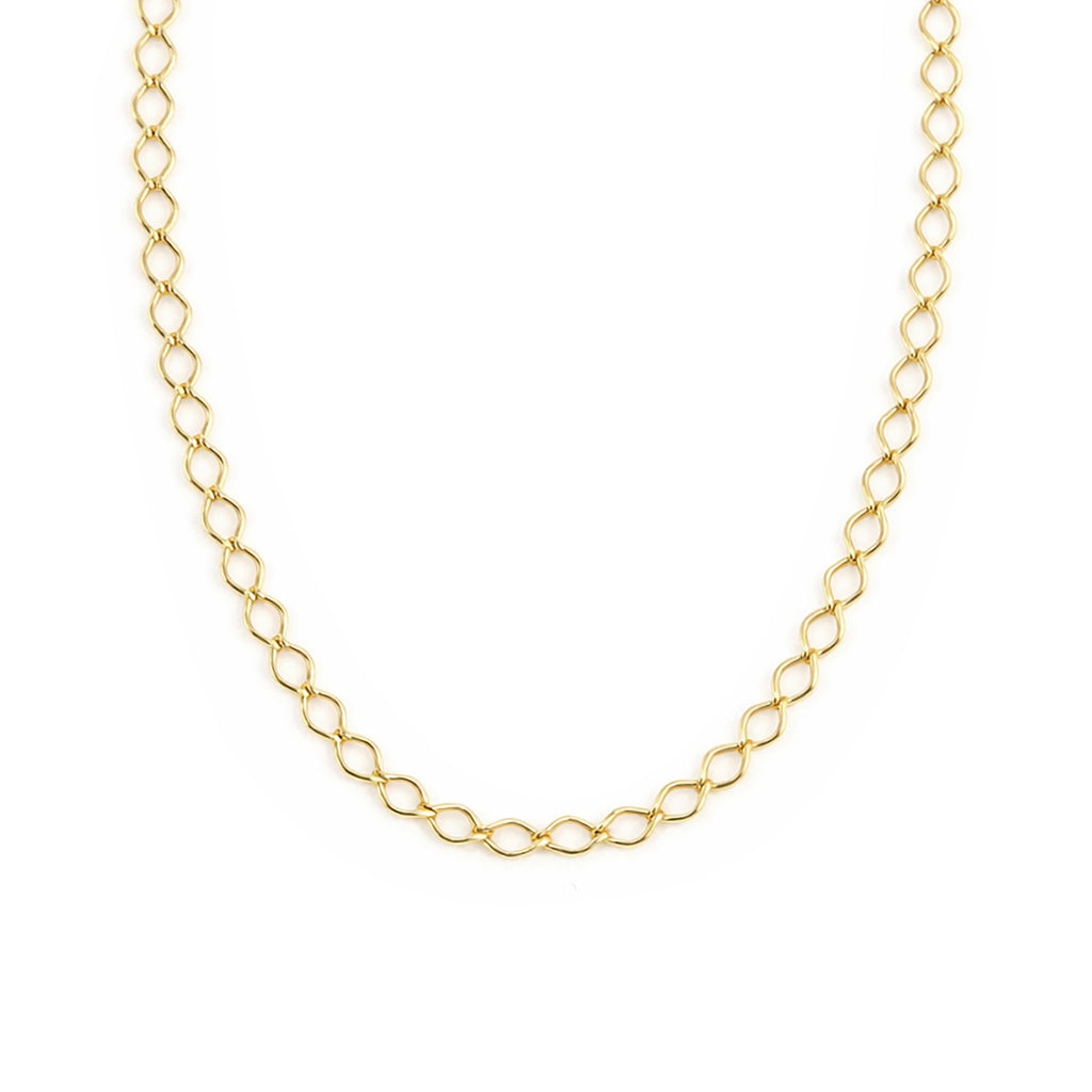 9ct Yellow Gold 16 Inch Rombo Chain