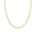 9ct Yellow Gold 16 Inch Rombo Chain