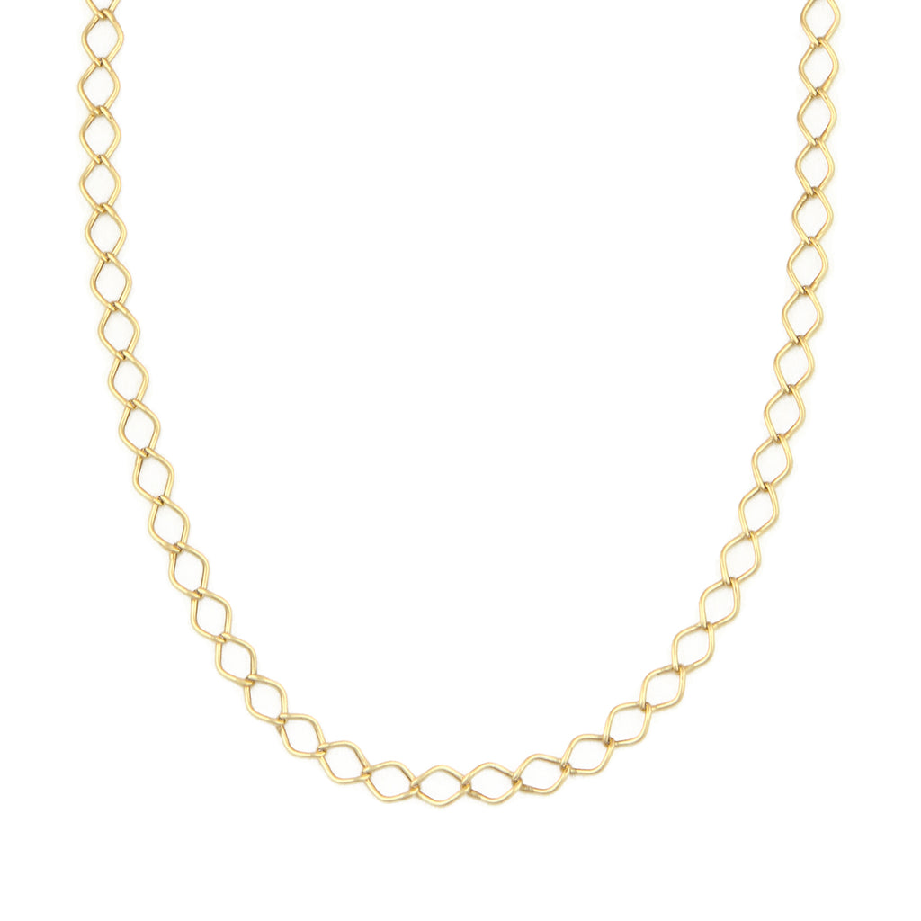 9ct Yellow Gold 18 Inch Rombo Chain