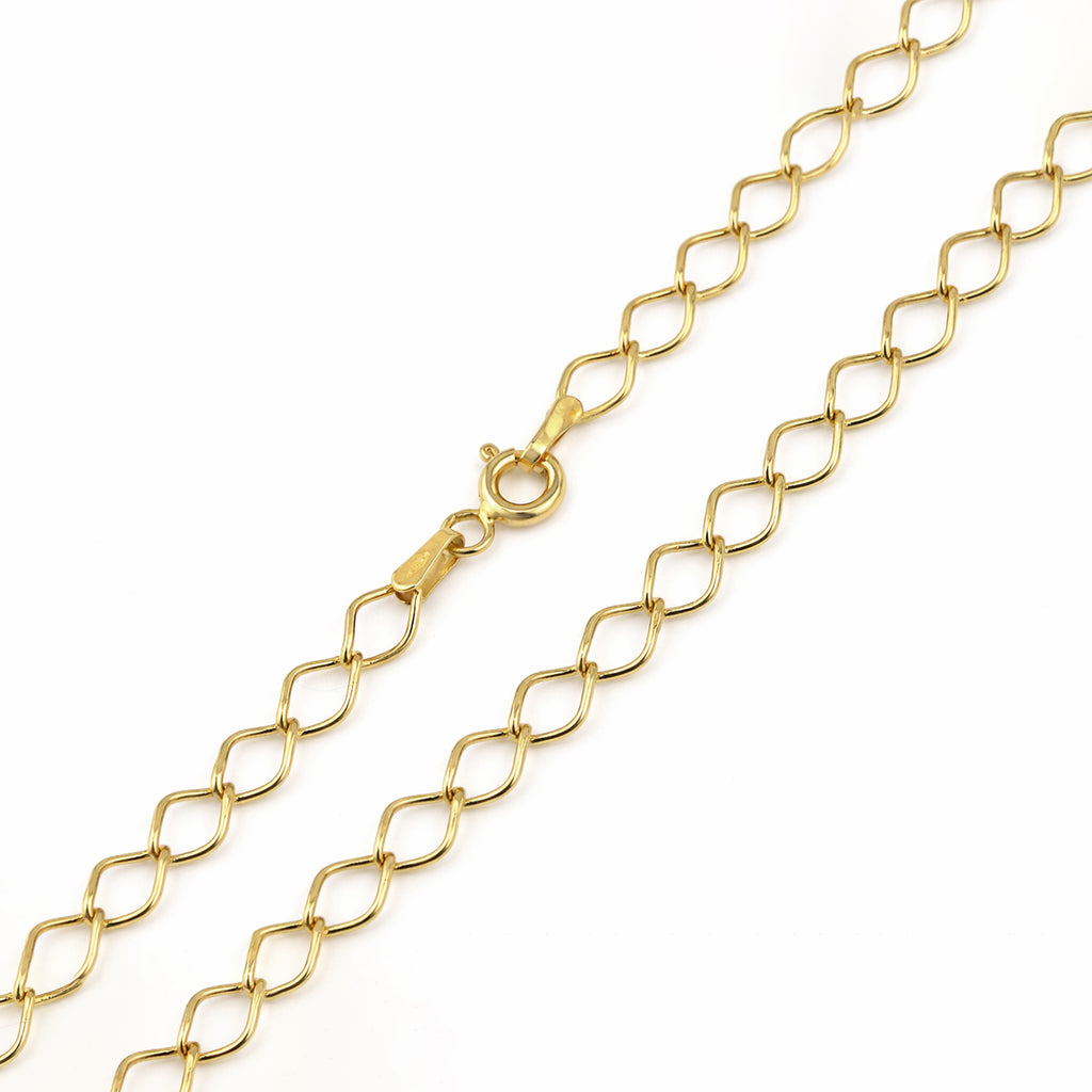 9ct Yellow Gold 7.5 Inch Rombo Bracelet