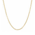 9ct Yellow Gold 18 Inch Rolo Chain Necklace