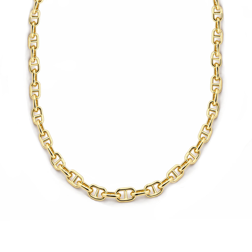 9ct Yellow Gold 18 Inch Mariner Chain