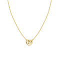9ct Yellow Gold 18 Inch Heart Necklace