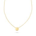 9ct Yellow Gold 18 Inch Circle Necklace
