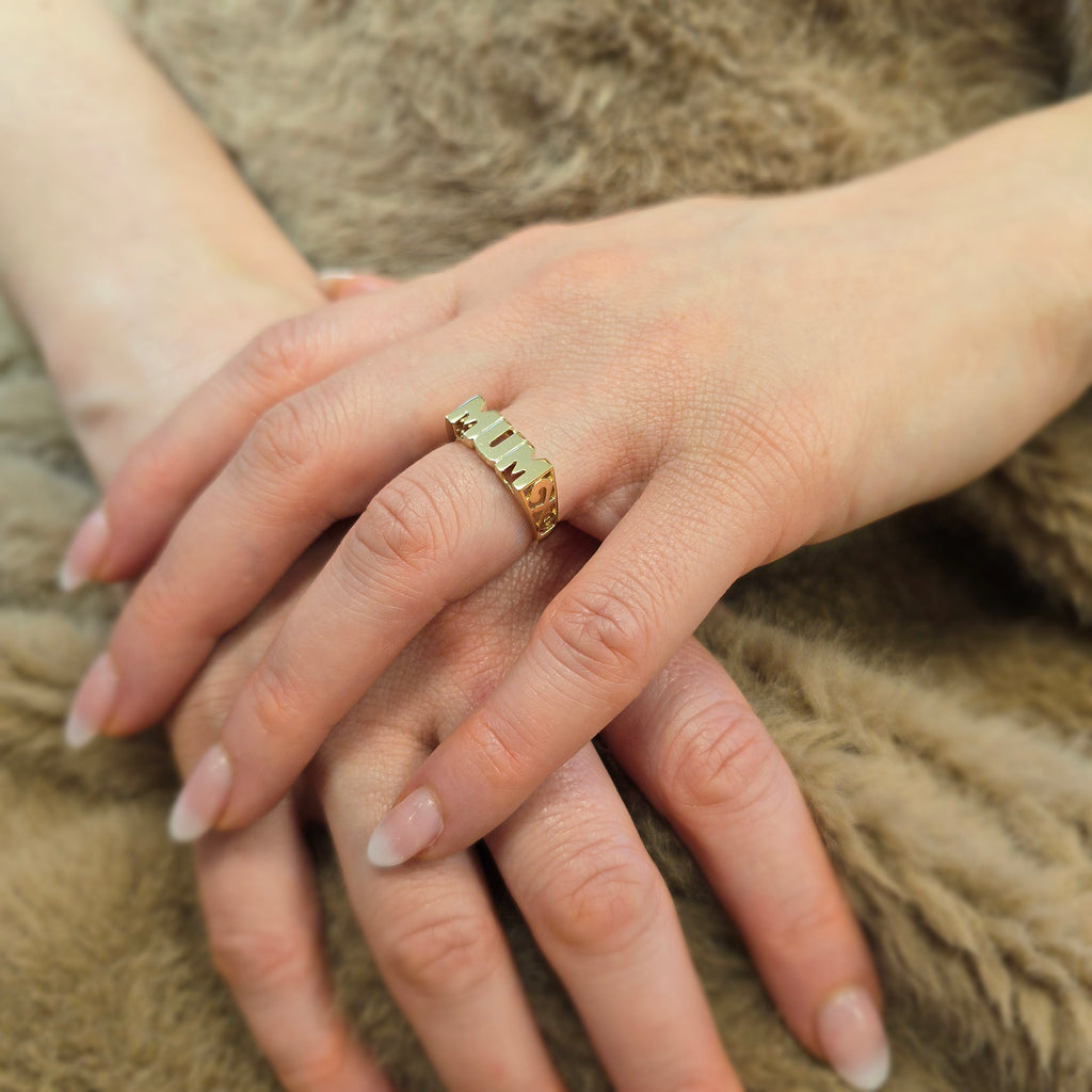 9ct Yellow Gold Mum Ring
