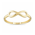 9ct Yellow Gold Infinity Ring