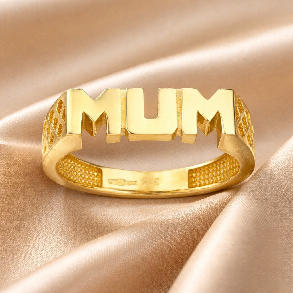 9ct Yellow Gold Mum Ring