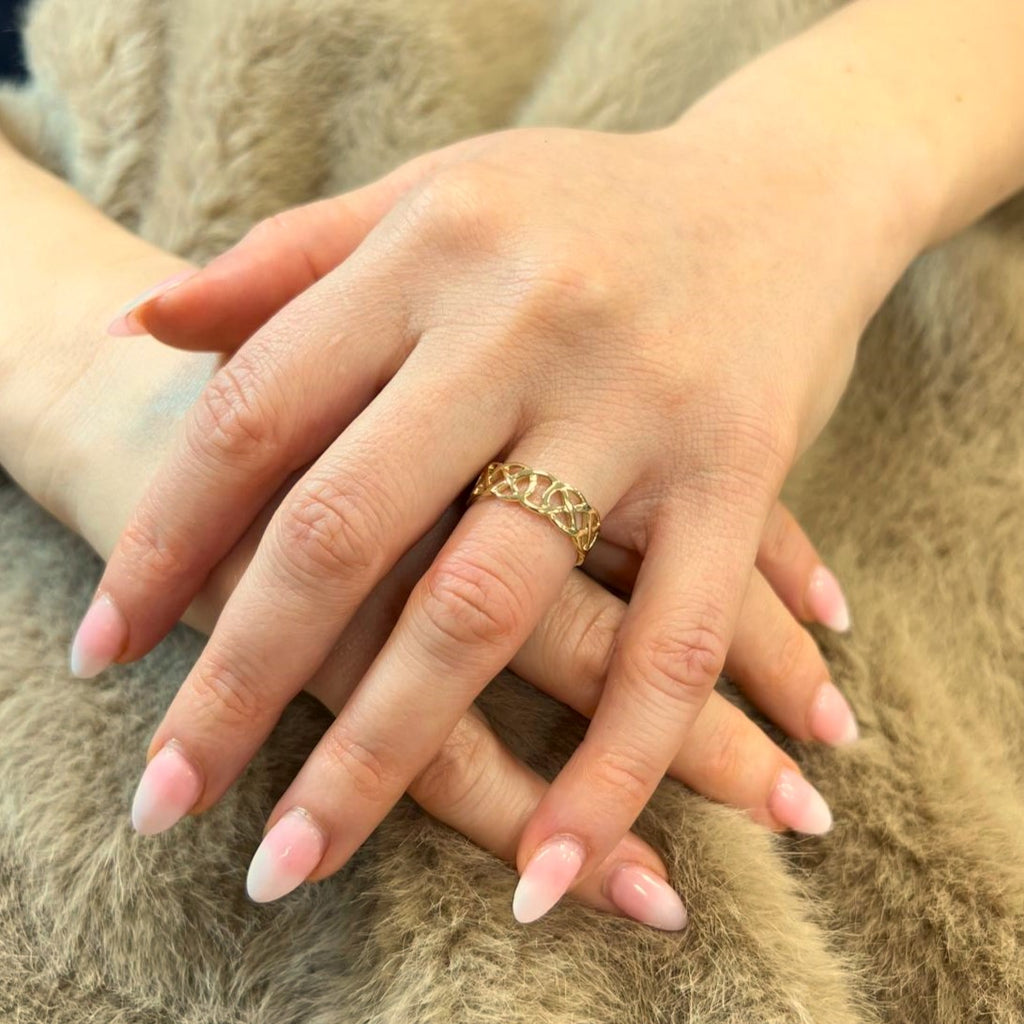 9ct Yellow Gold Band Ring
