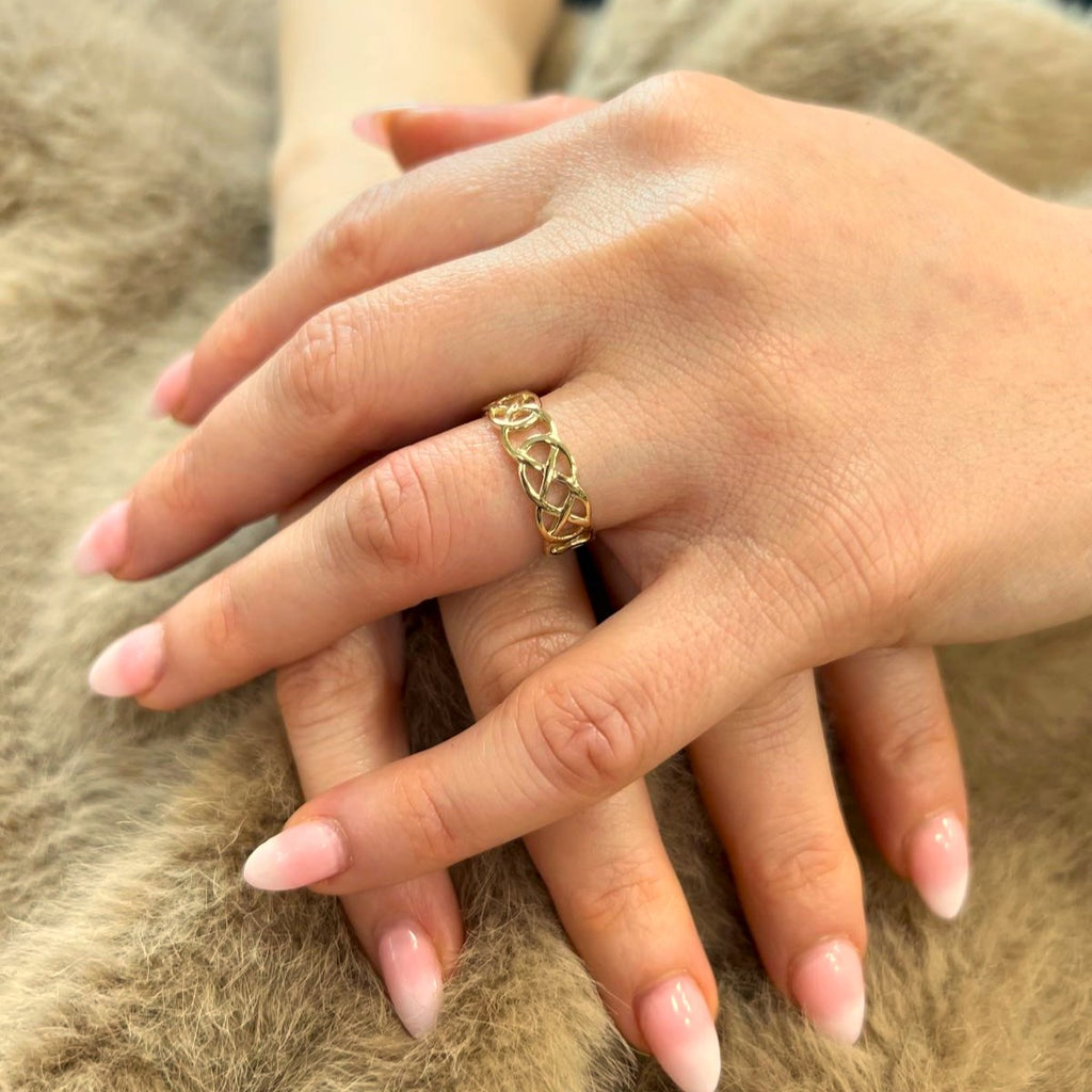 9ct Yellow Gold Band Ring