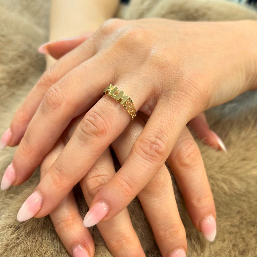 9ct Yellow Gold Mum Ring