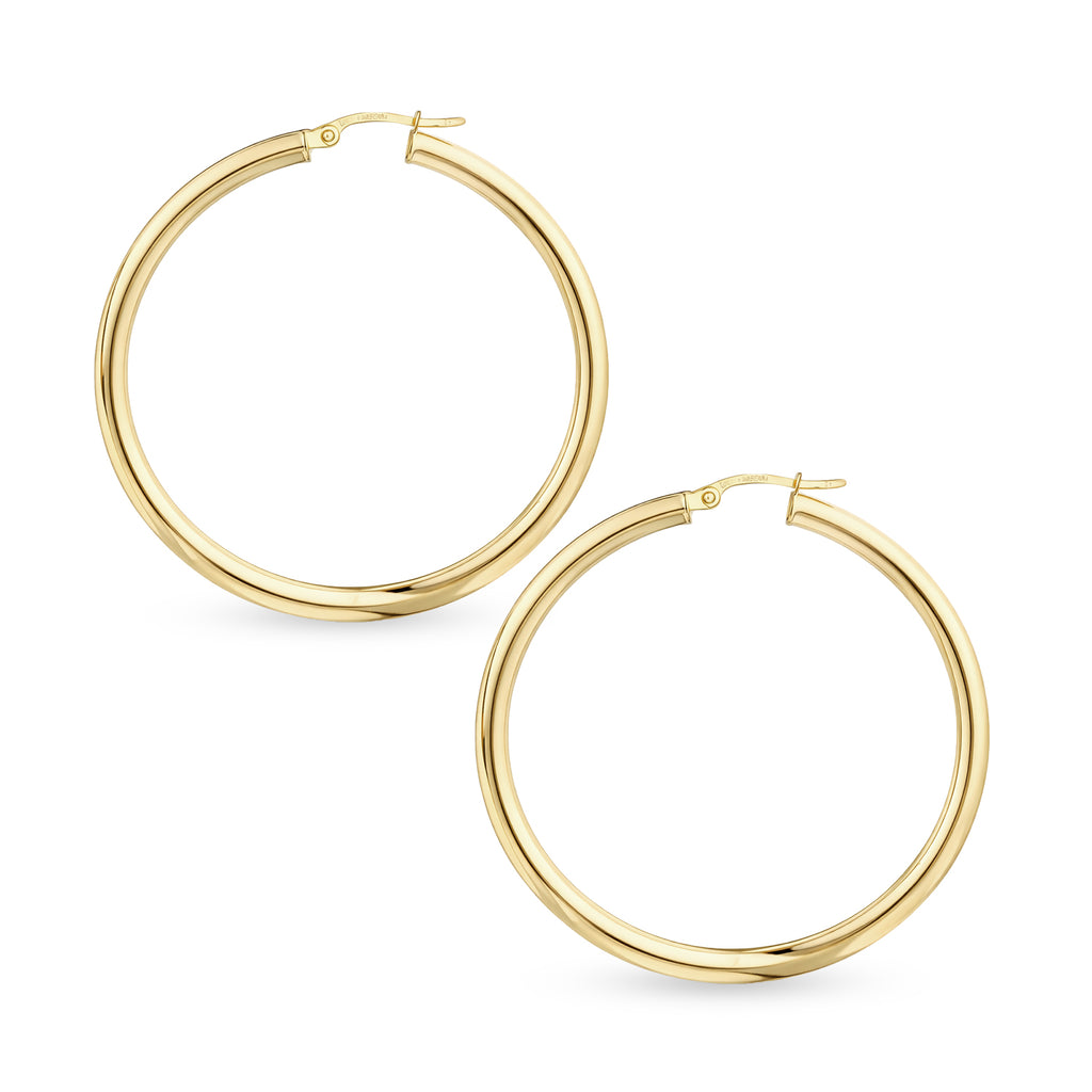 Classic Large Hoop - detail view | Prime Jewellery