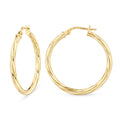 Hoop Earrings 9ct Yellow Gold | Prime Jewellery