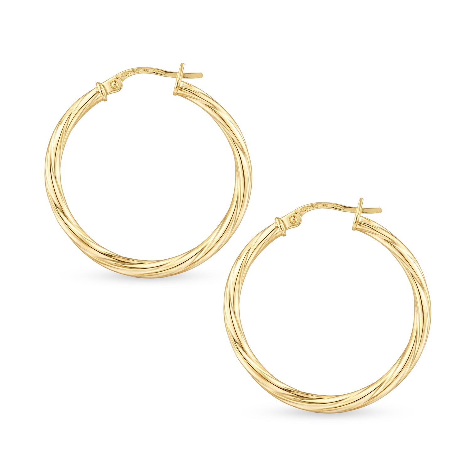 Hoop Earrings - detail view | Prime Jewellery