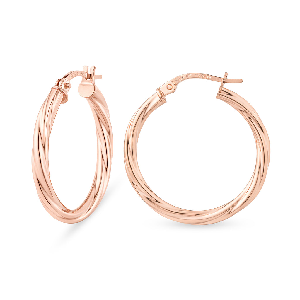 Twist Jewellery 9ct Rose Gold | Prime Jewellery