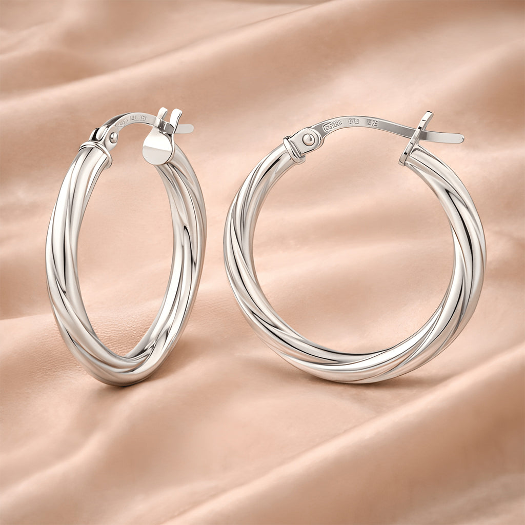 Hoop Earrings - detail view | Prime Jewellery