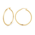 Hoop Earrings 9ct Yellow Gold | Prime Jewellery