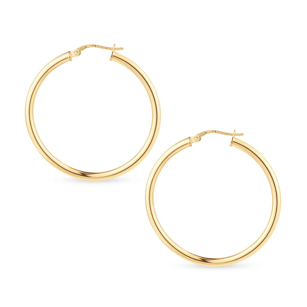 Hoop Earrings - detail view | Prime Jewellery