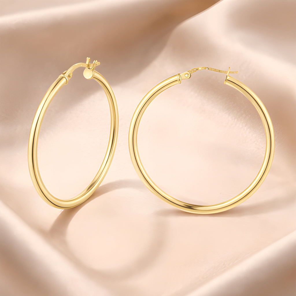 Hoop Earrings - detail view | Prime Jewellery