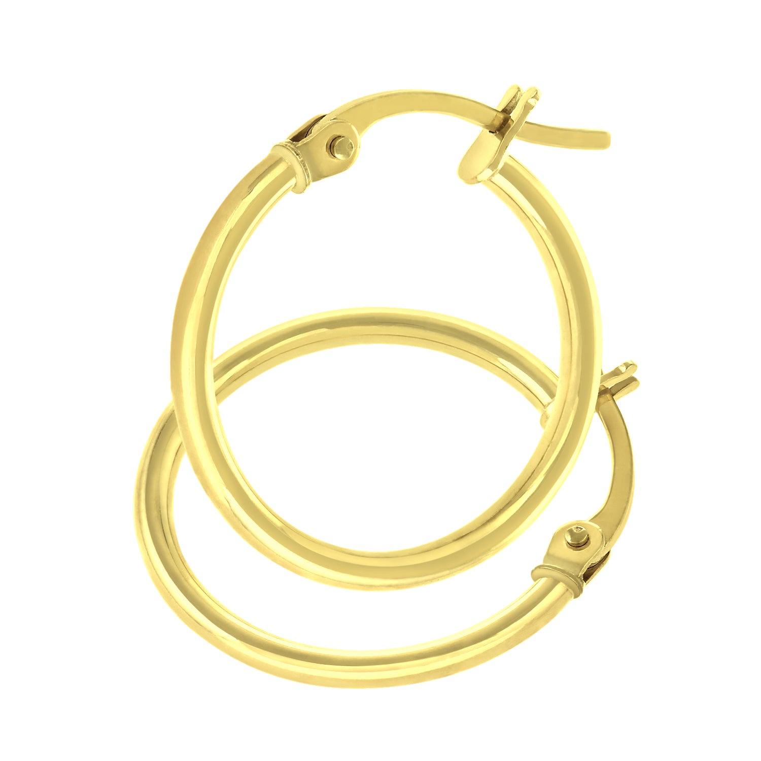 9ct Yellow Gold Small Hoop Earrings