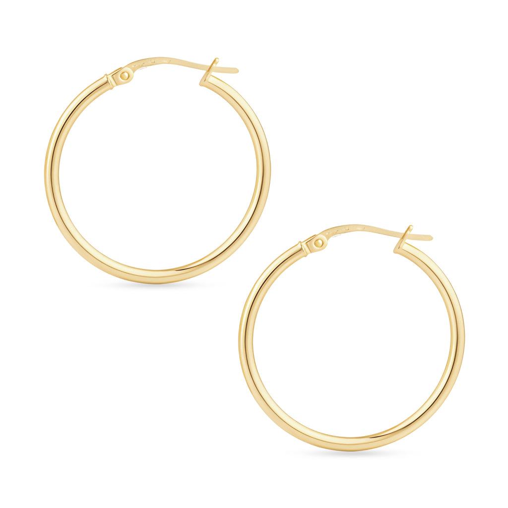 Hoop Earrings - detail view | Prime Jewellery