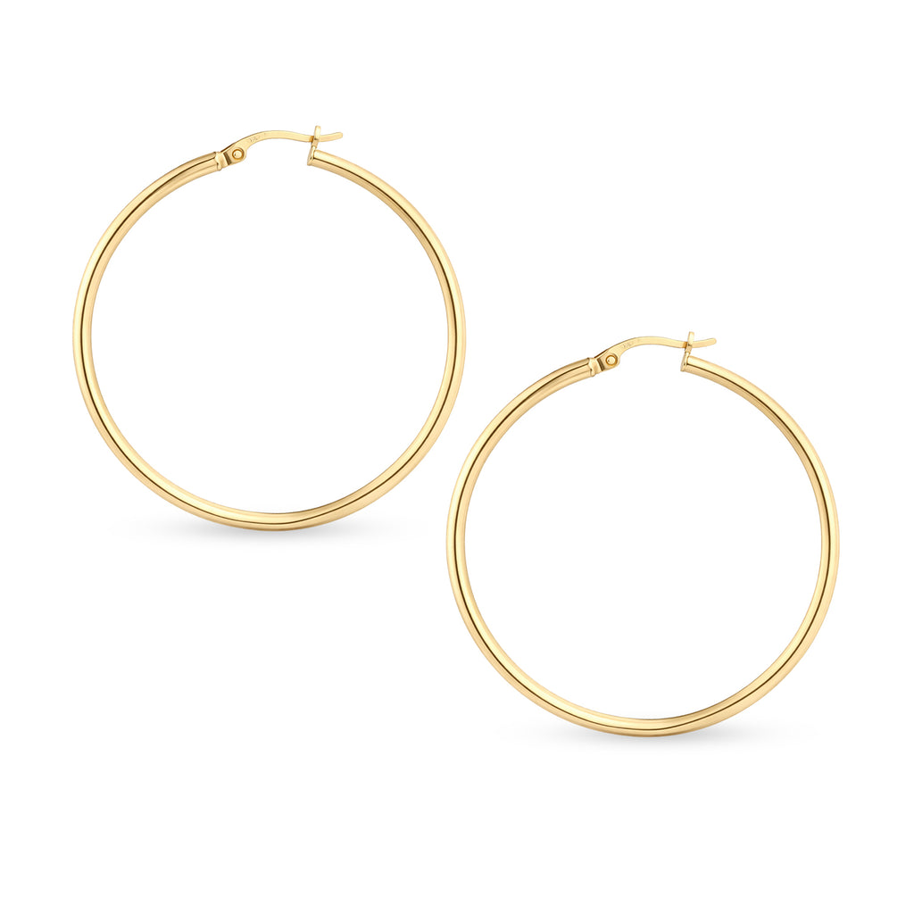 Hoop Earrings - detail view | Prime Jewellery
