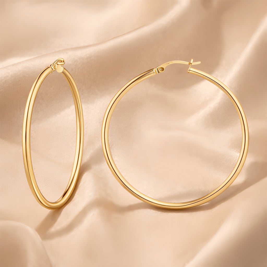 Hoop Earrings - detail view | Prime Jewellery